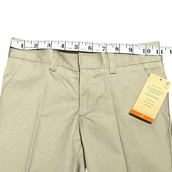 French Toast Boys Relaxed Fit Tan Pants, Size 4, NWT - Picture 4 of 9